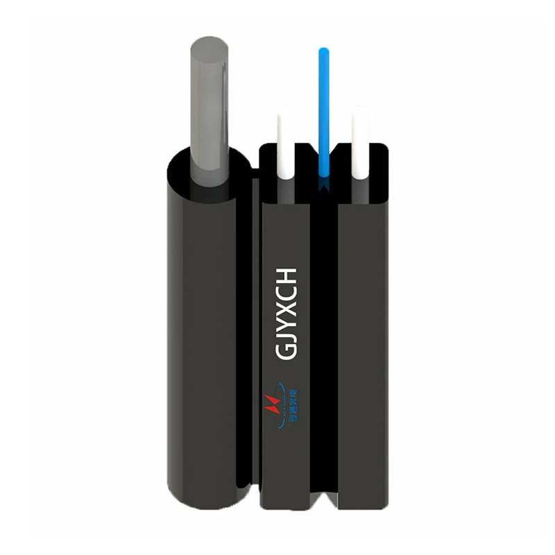 Self-supporting Butterfly Lead-in Fiber Optical Cable
